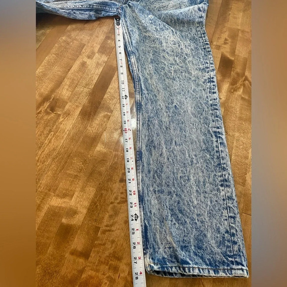 LEVI’S Denim Jeans Acid Wash Distressed Men’s Vintage - Picture 9 of 13